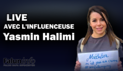 Live Instagram avec l'influenceuse Yasmin Halimi