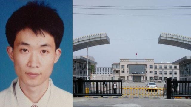 Li Lizhuang (à gauche, photo du réseau social X) et la prison Hulan de Harbin, où il est actuellement détenu et fait l'objet de tortures (source Weibo)
